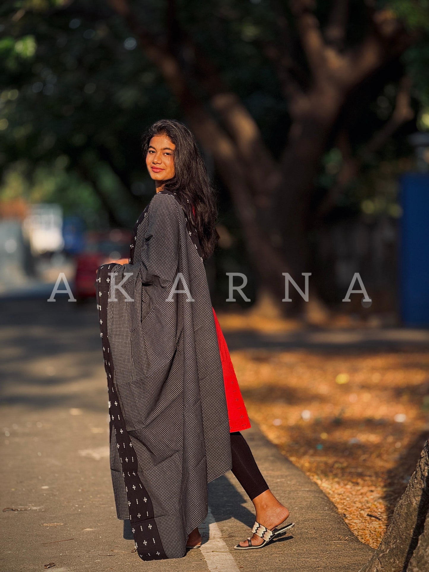 Cotton Checked Kurti